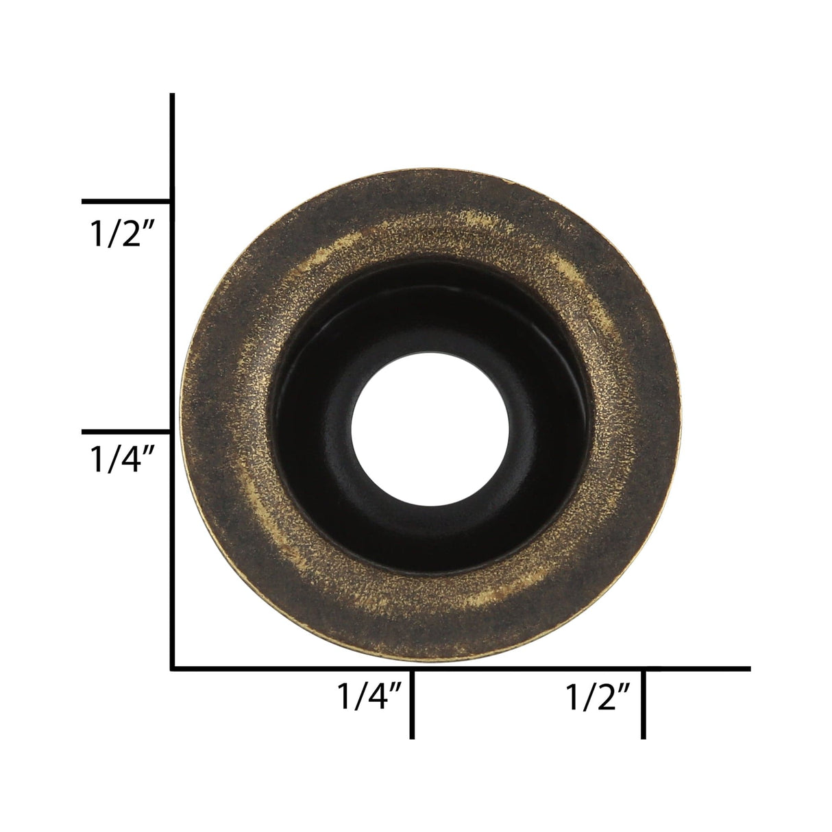 Ohio Travel Bag Fasteners Ligne 24 Antique Brass, Regular Durable Stud, Solid Brass, #10370-ANTB 10370-ANTB