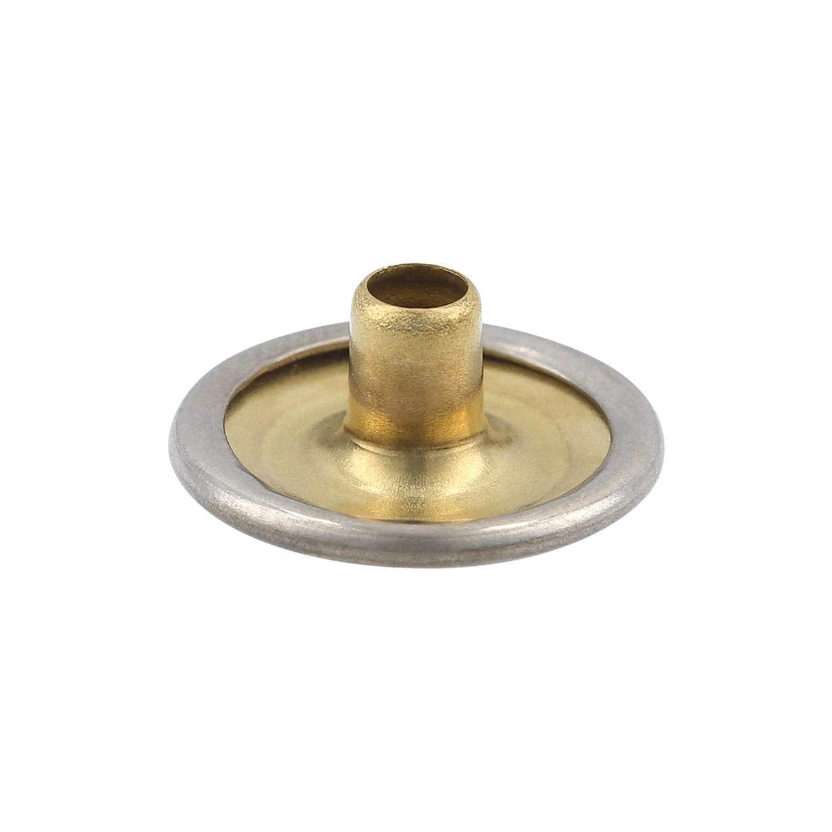 Ohio Travel Bag Fasteners Ligne 24 Antique Nickel, Cap, Solid Brass, #10128-ANTN 10128-ANTN