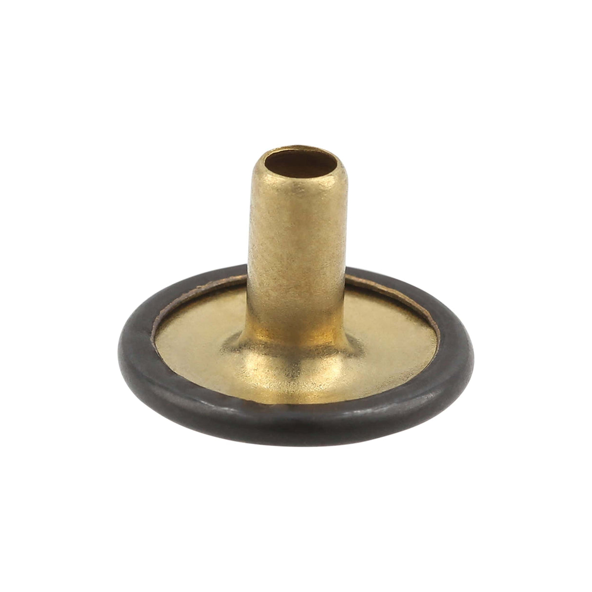 Ohio Travel Bag Fasteners Ligne 24 Black Oxide, Extra Long Barrel Cap, Solid Brass, #10129-BLKOX 10129-BLKOX