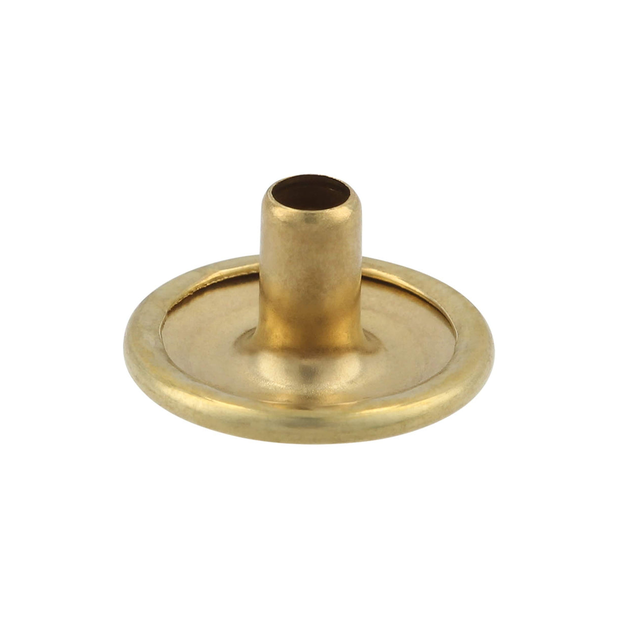 Ohio Travel Bag Fasteners Ligne 24 Brass, Dot Durable Long Cap, Solid Brass, #10127-SB 10127-SB