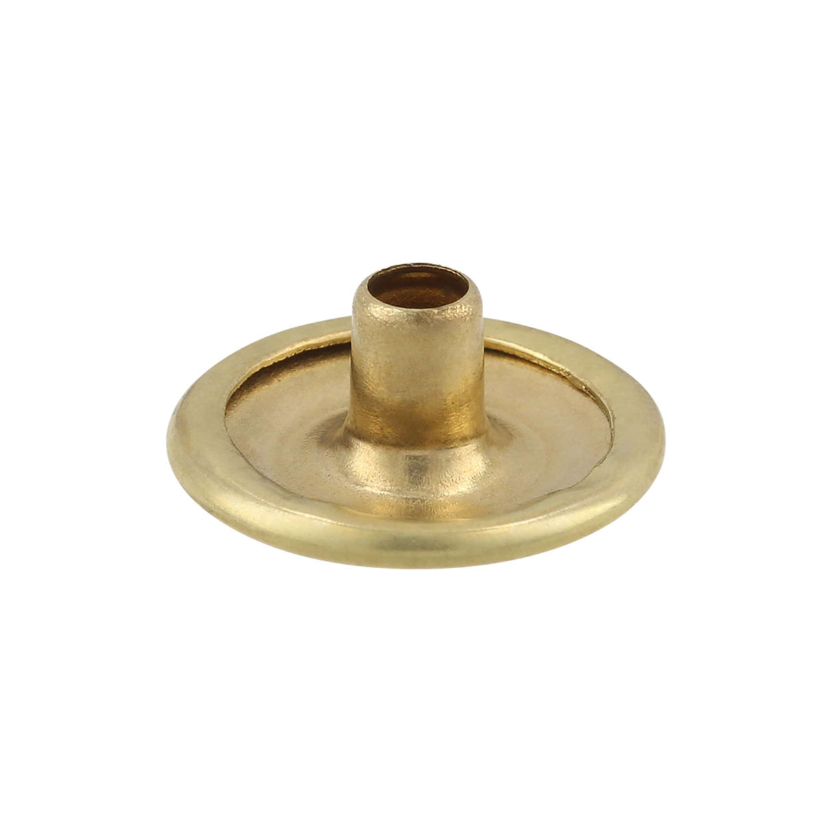 Ohio Travel Bag Fasteners Ligne 24 Brass, Regular Durable Cap, Solid Brass, #10128-SB 10128-SB