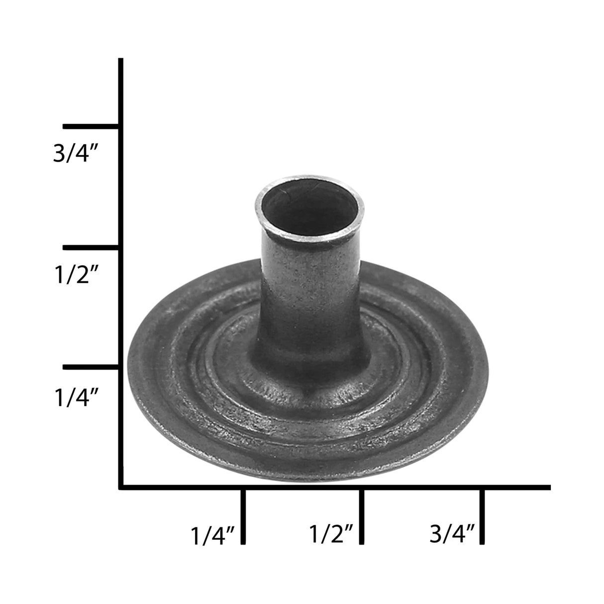 Ohio Travel Bag Fasteners Ligne 4 Black, Prym Post, Solid Brass, #4375-BLK 4375-BLK