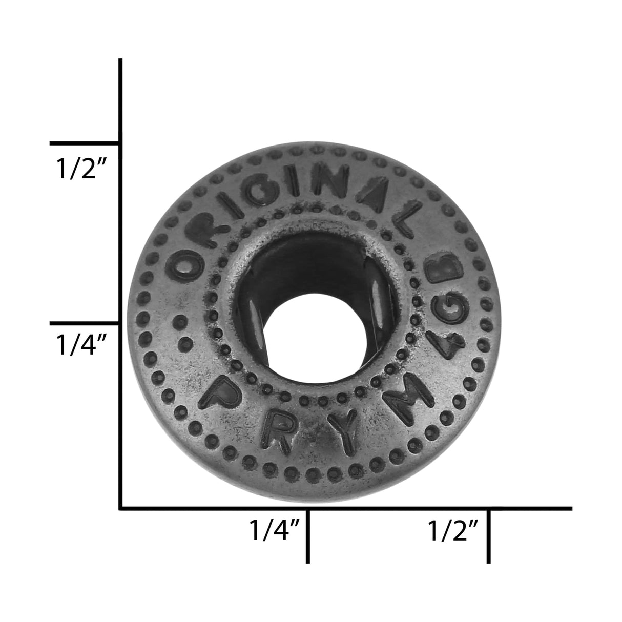 Ohio Travel Bag Fasteners Ligne 4 Black, Prym Socket, Zinc Alloy, #4373-BLK 4373-BLK