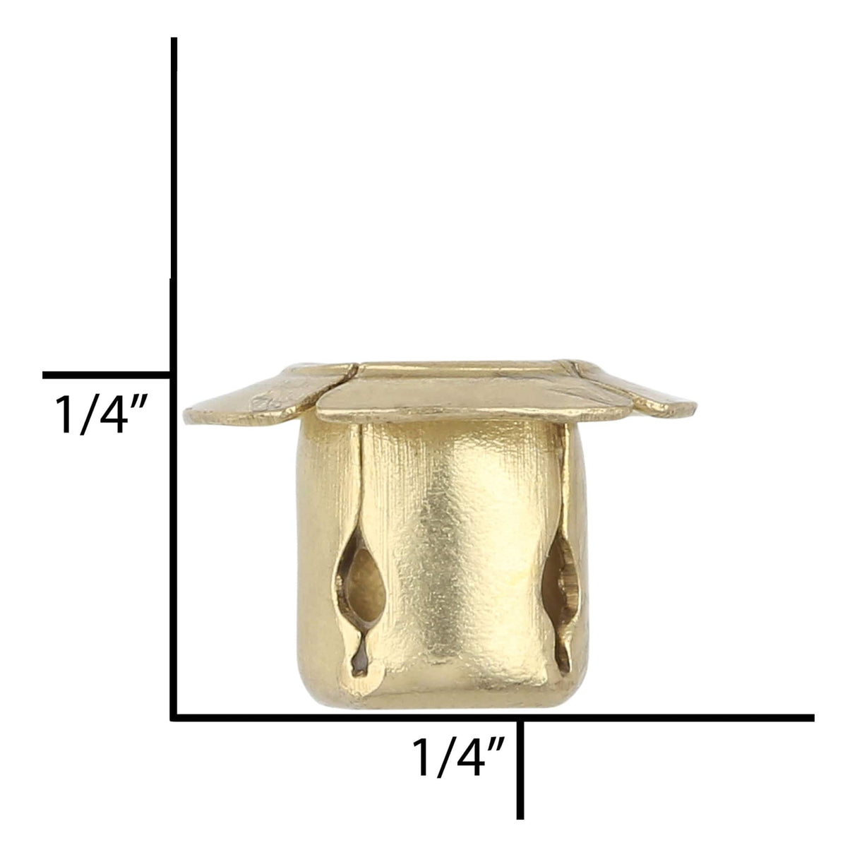 Ohio Travel Bag Fasteners Size 22 Brass, Segma Socket, Solid Brass, #22201-B 22201-B