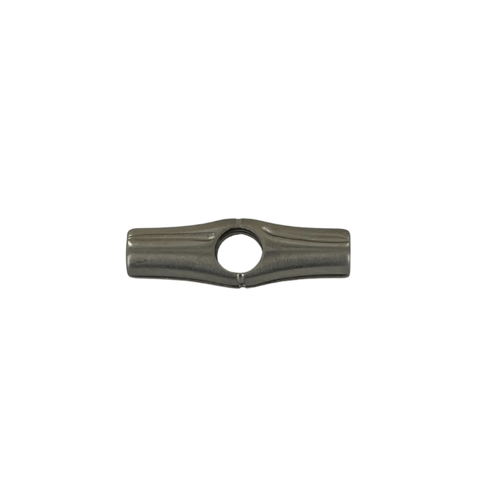 Ohio Travel Bag Handles 1 1/4" Brushed Nickel, Strap End Toggle, Zinc Alloy, #P-3086-BRNIC P-3086-BRNIC