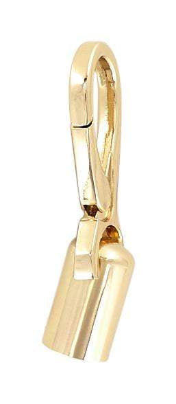 Ohio Travel Bag Handles 1/2" Gold, Strap End With Snaphook, Steel, #P-3072-GOLD P-3072-GOLD