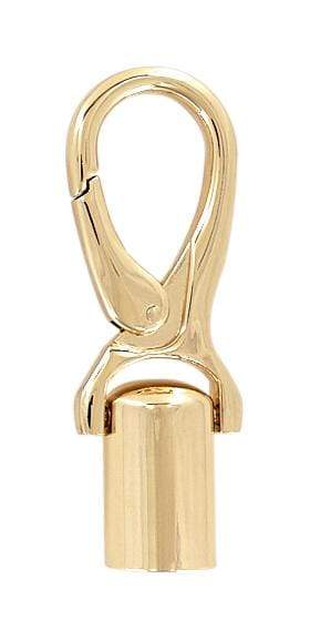 Ohio Travel Bag Handles 1/2" Gold, Strap End With Snaphook, Steel, #P-3072-GOLD P-3072-GOLD