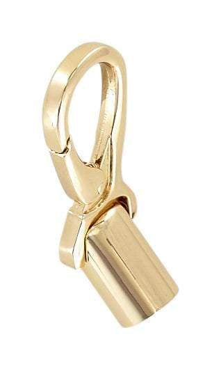 Ohio Travel Bag Handles 1/2" Gold, Strap End With Snaphook, Steel, #P-3072-GOLD P-3072-GOLD