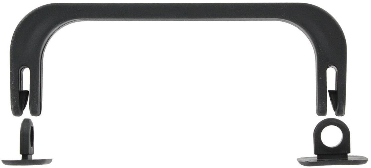 Ohio Travel Bag Handles 4" Black, Post Style Handle, Plastic, #L-3822 L-3822