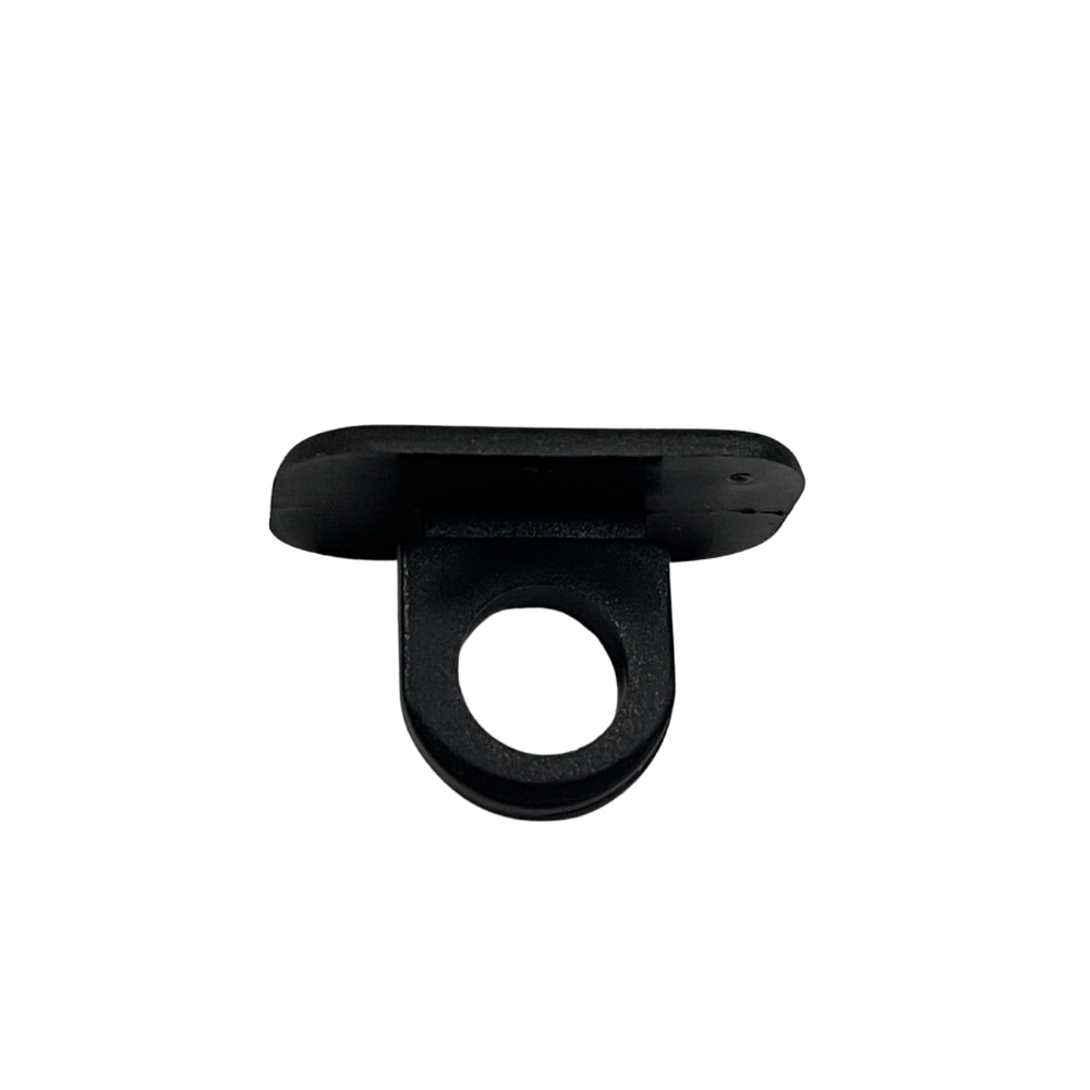 Ohio Travel Bag Handles 4" Black, Post Style Handle, Plastic, #L-3822 L-3822