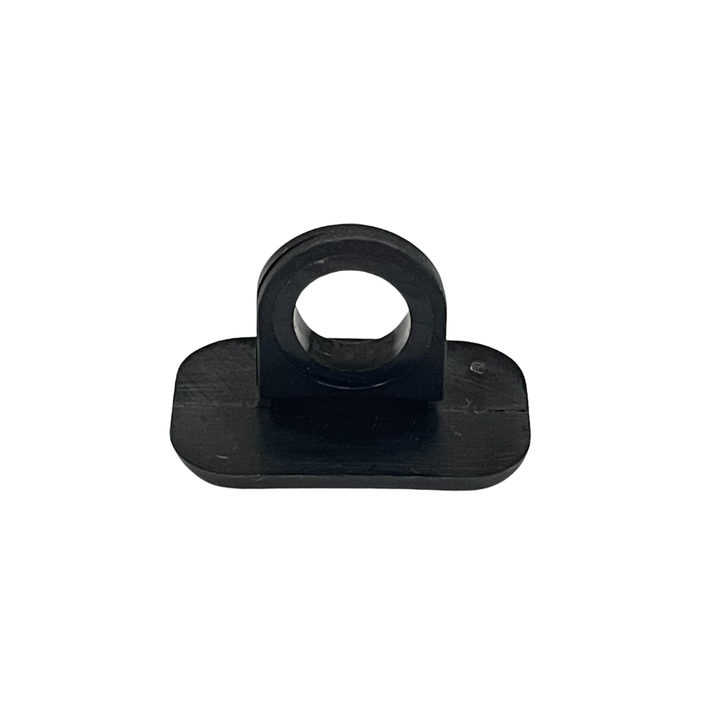 Ohio Travel Bag Handles 4" Black, Post Style Handle, Plastic, #L-3822 L-3822