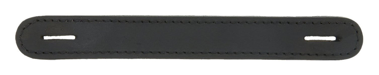 Ohio Travel Bag Handles 8 3/4" Black, Round End Trunk Handle, Leather, #L-191-BLK L-191-BLK