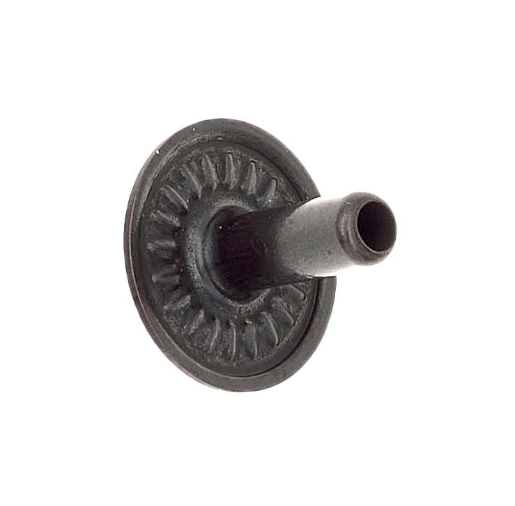 Ohio Travel Bag Ligne 2 1/4" Black, Post, Solid Brass, #2375-BLK 2375-BLK