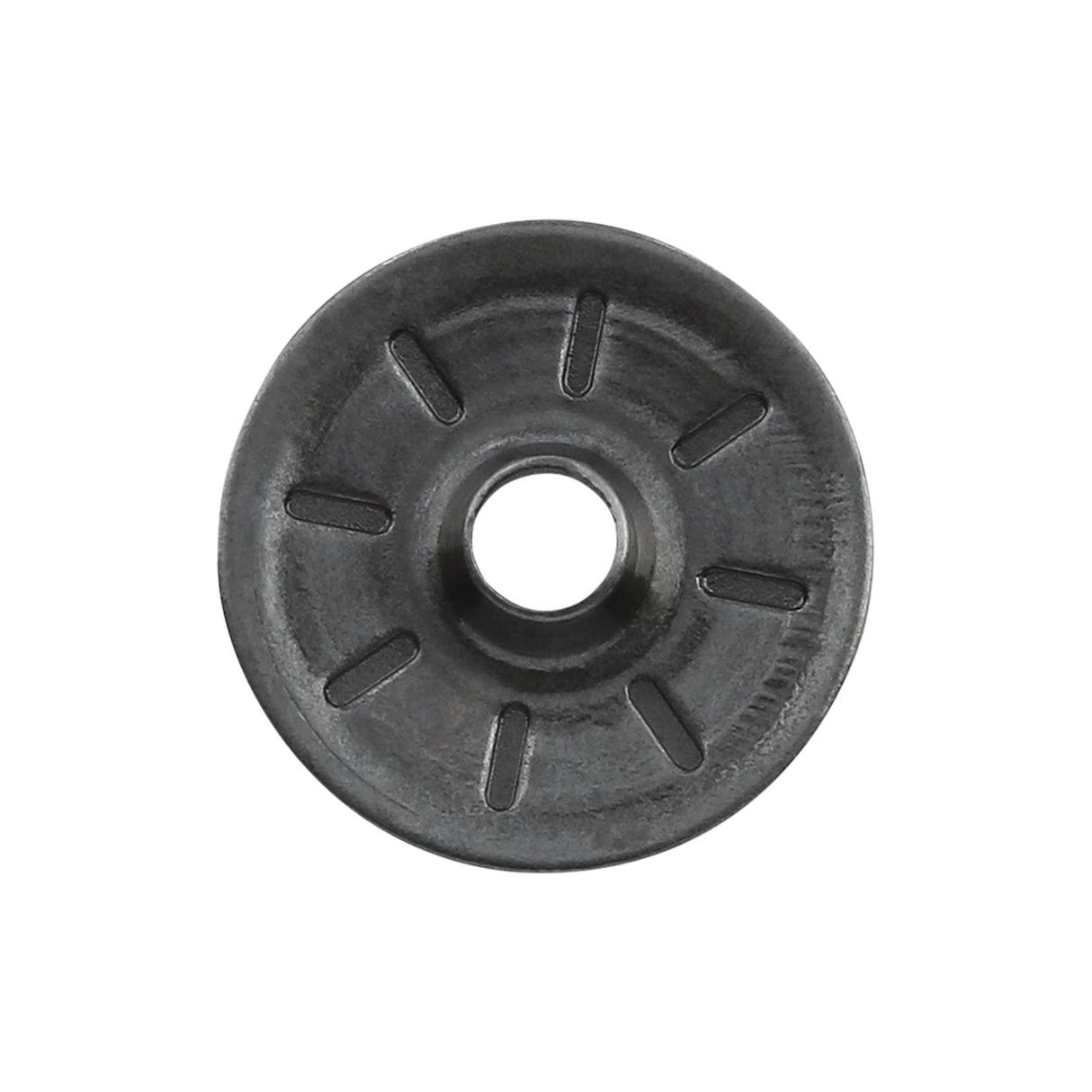 Ohio Travel Bag Ligne 2 1/4" Black, Washer Cap, Solid Brass, #2377-BLK 2377-BLK