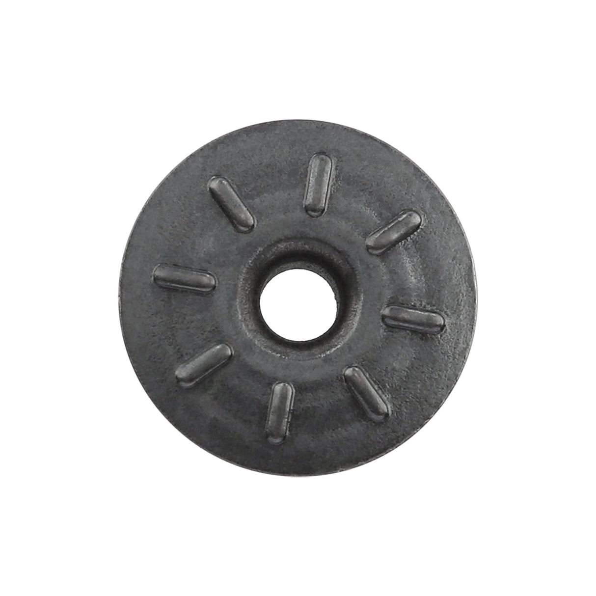 Ohio Travel Bag Ligne 2 1/4" Black, Washer Cap, Solid Brass, #2377-BLK 2377-BLK