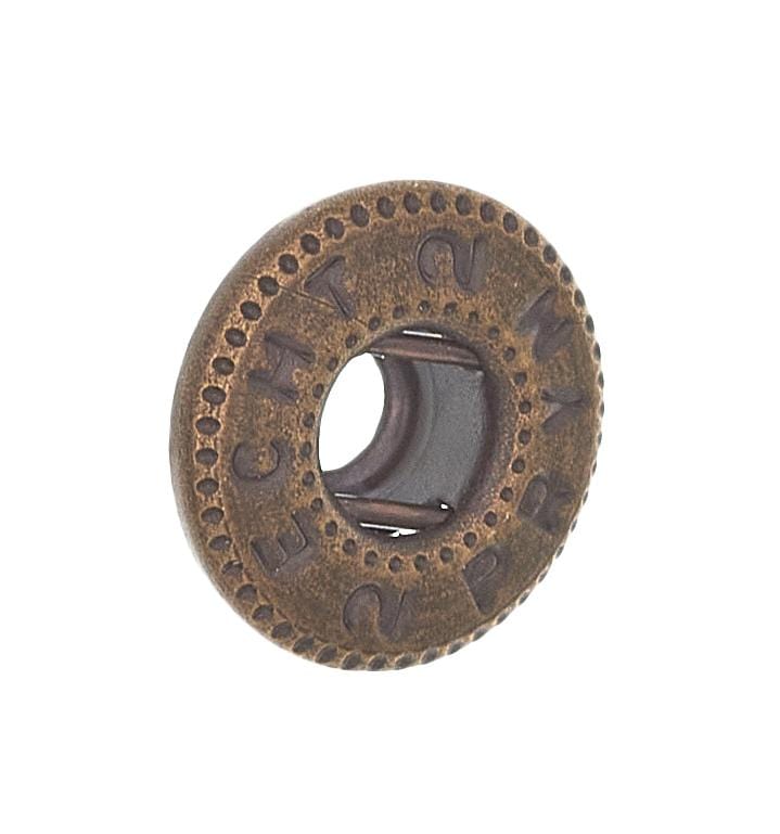 Ohio Travel Bag Ligne 2 Antique Brass, Socket, Solid Brass, #2373-ANTB 2373-ANTB