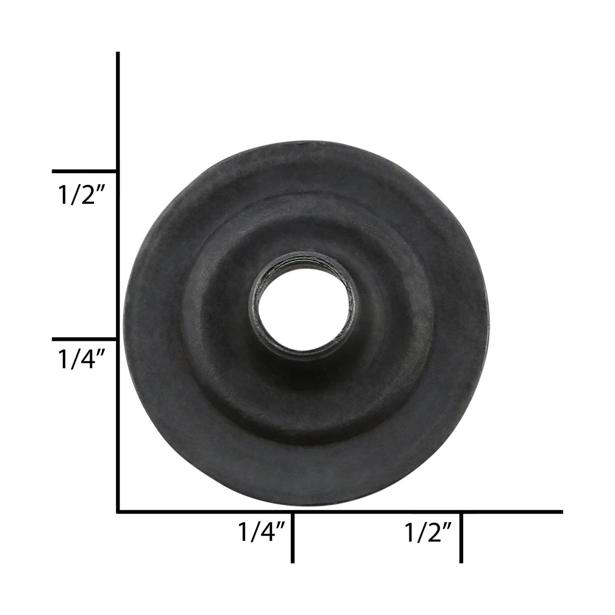 Ohio Travel Bag Ligne 24 Matte Black, Short Post, Steel, #A-335-BLK A-335-BLK