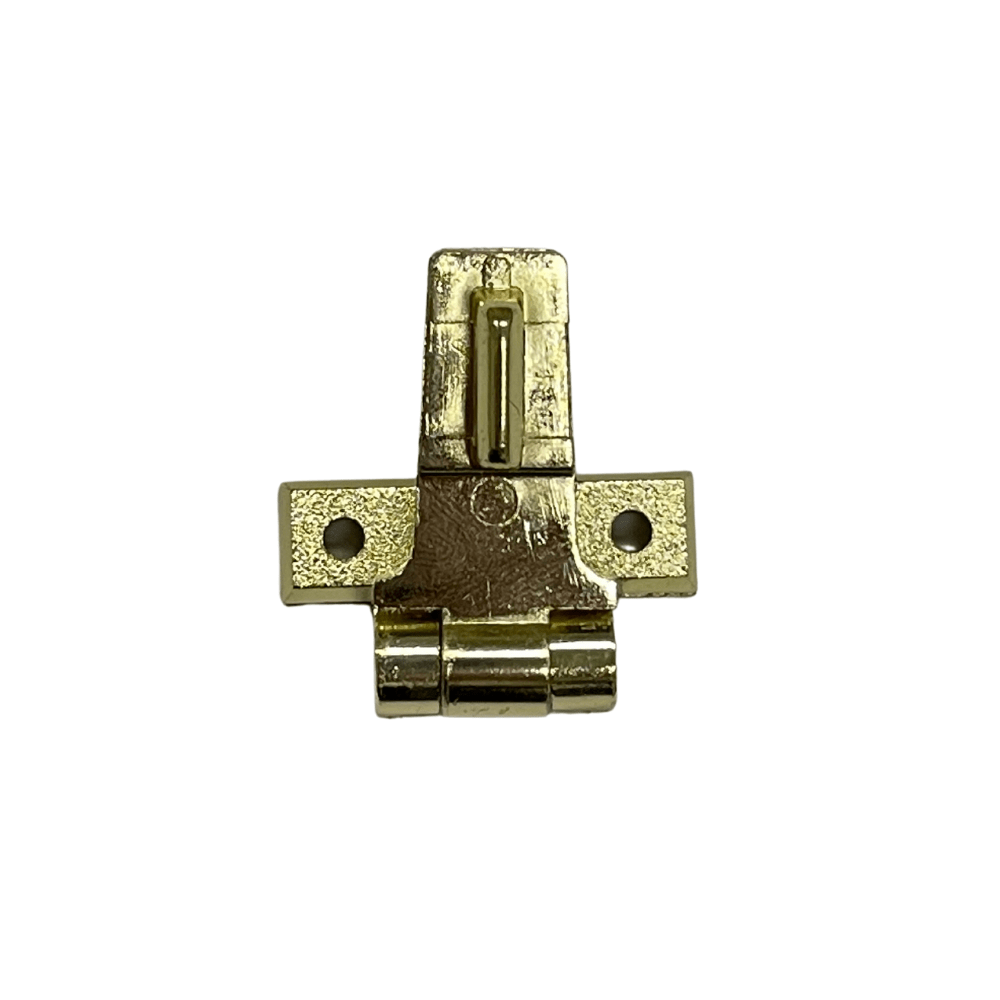 Ohio Travel Bag Locks & Closures 1 1/4" Gold, Hasp, Steel, #LH-1559 LH-1559