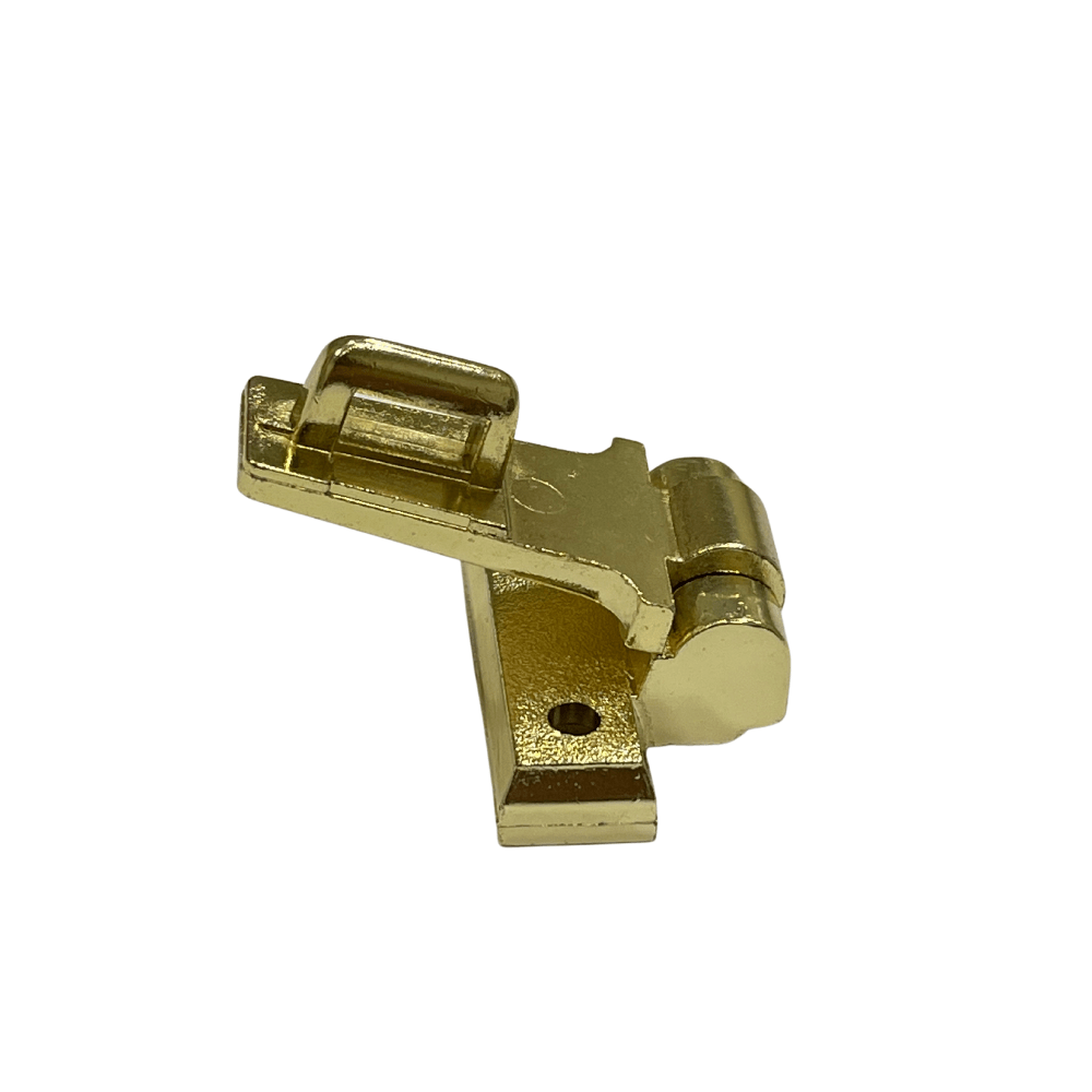 Ohio Travel Bag Locks & Closures 1 1/4" Gold, Hasp, Steel, #LH-1559 LH-1559