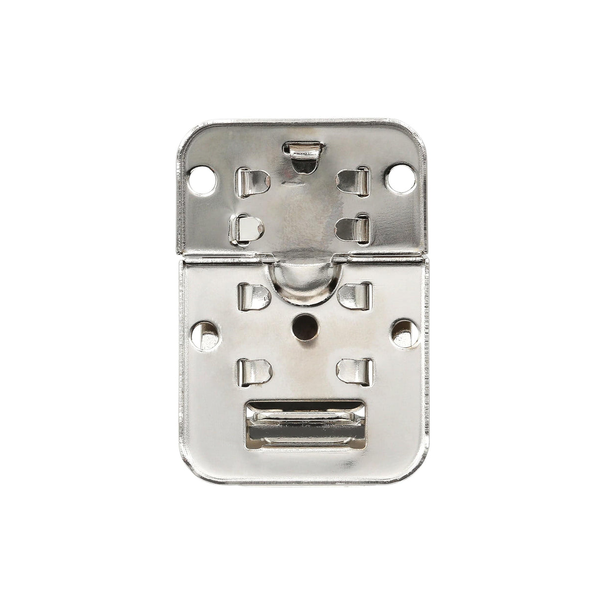 Ohio Travel Bag Locks & Closures 1 13/16" Nickel, Catch, Steel, #L-273-NP L-273-NP