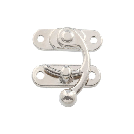 Ohio Travel Bag Locks & Closures 1 3/16" Nickel, Box Closure, Zinc Alloy, #P-2434-NP P-2434-NP