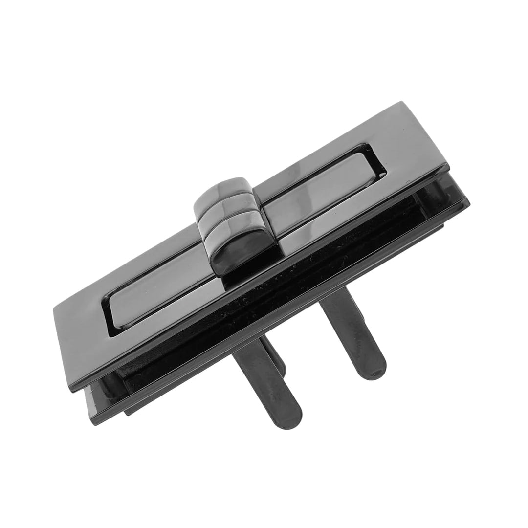 1 7/8" Gunmetal, Turn Lock, Zinc Alloy