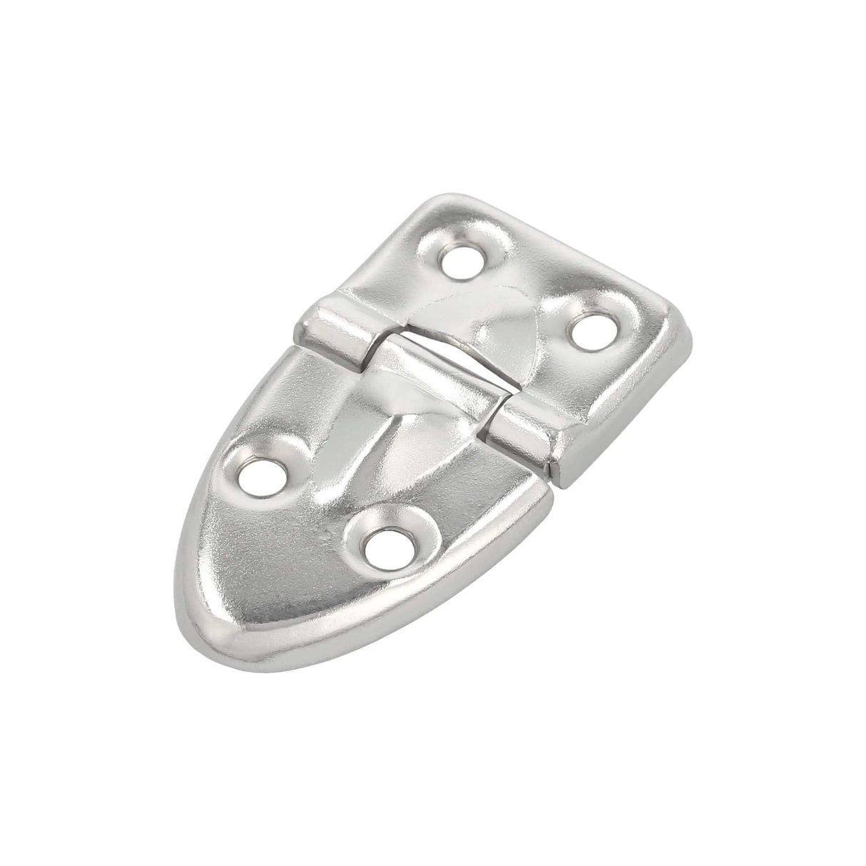 Ohio Travel Bag Locks & Closures 1" Nickel, Stop Hinge, Zinc Alloy, #D-64-NP D-64-NP