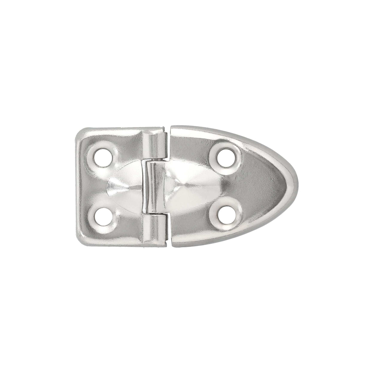 Ohio Travel Bag Locks & Closures 1" Nickel, Stop Hinge, Zinc Alloy, #D-64-NP D-64-NP