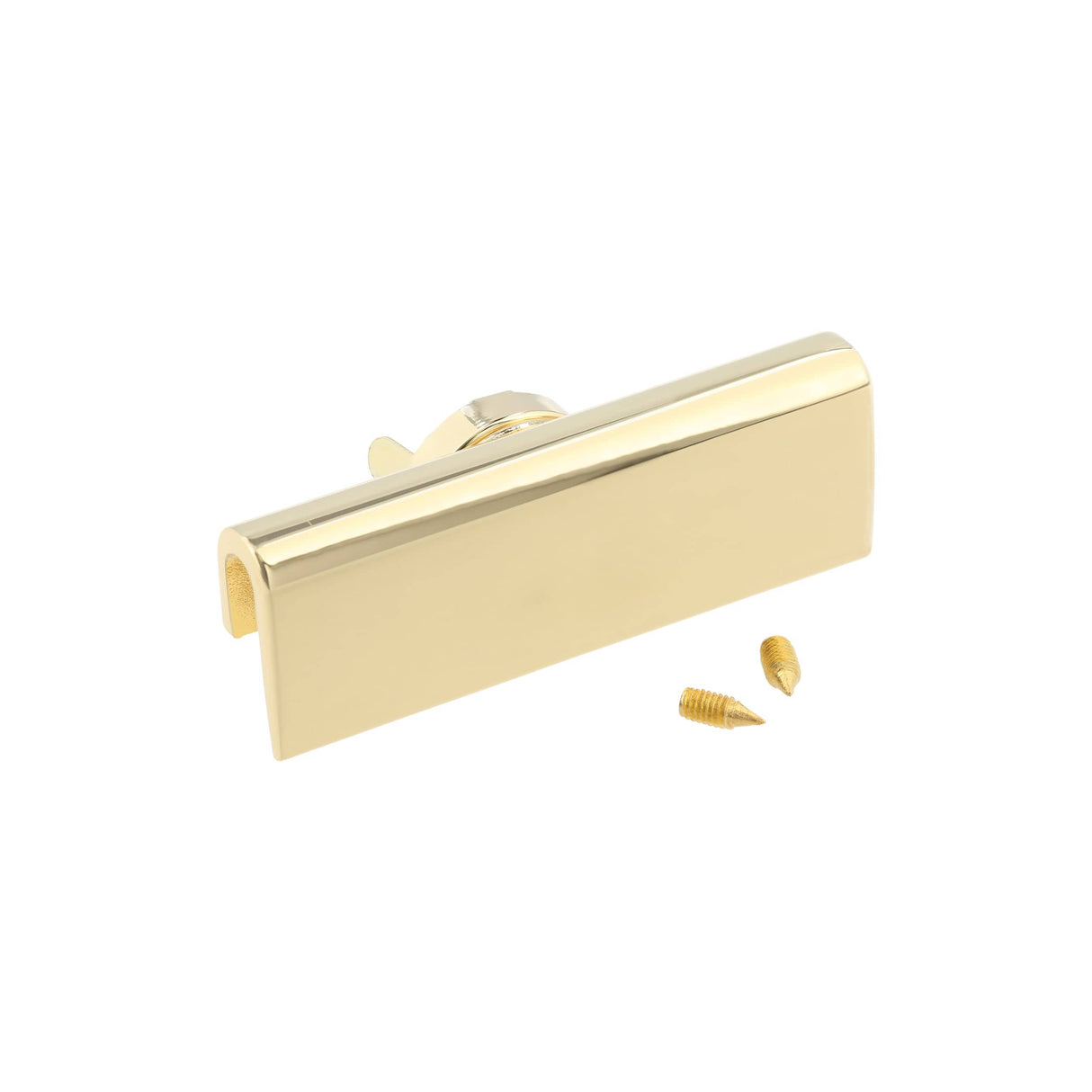 Ohio Travel Bag Locks & Closures 2 1/4" Gold, Flap Catch with Magnetic Snap , Zinc Alloy, #P-3042-GOLD P-3042-GOLD