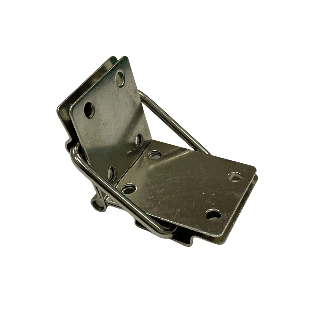 Ohio Travel Bag Locks & Closures 2" Nickel, Large Strut Hinge, Steel, #8204-N 8204-N