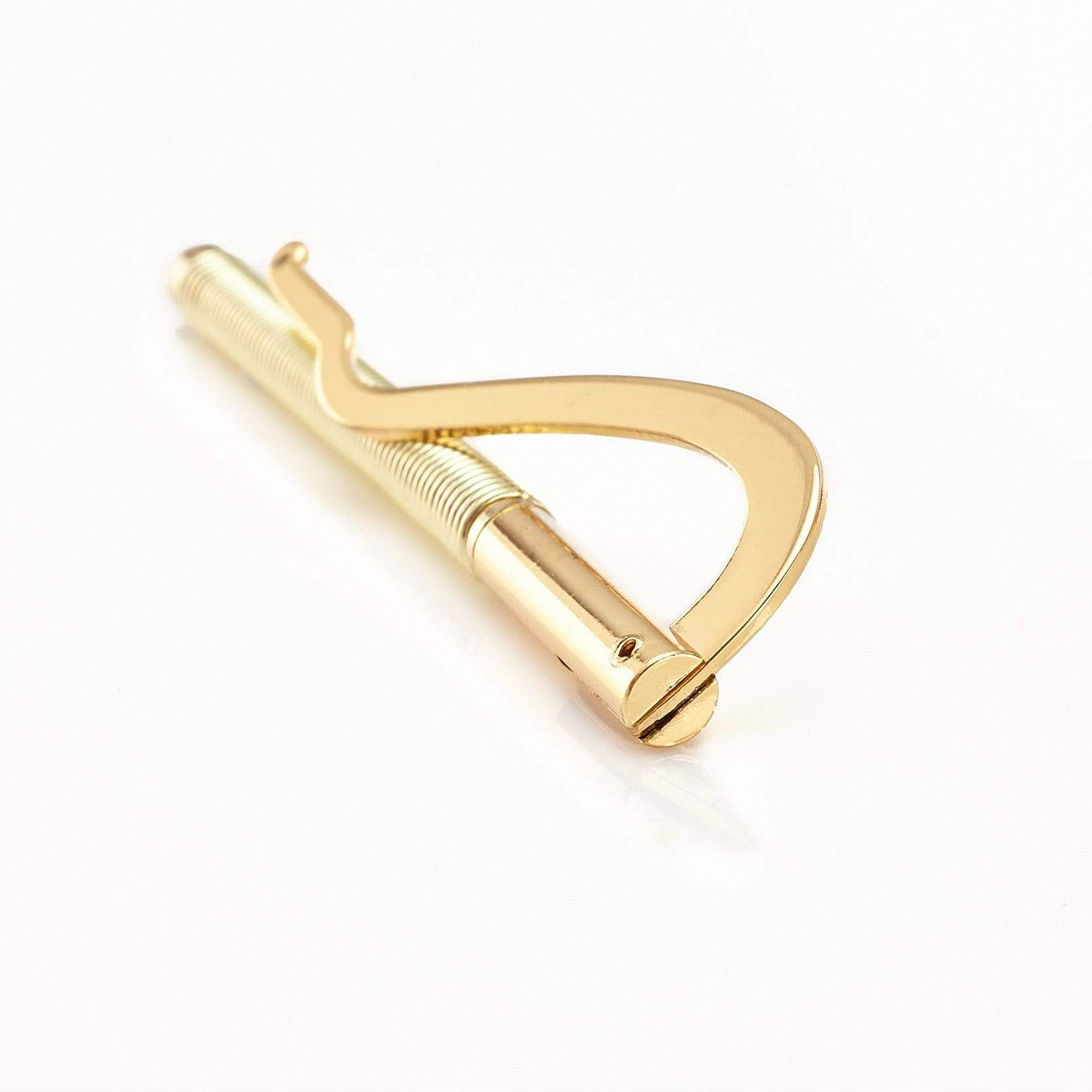 Ohio Travel Bag Novelty & Gift 3" Gold, Money Clip, Steel, #P-2326 P-2326