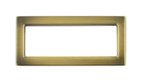 Ohio Travel Bag Rings & Slides 1 1/2" Antique Brass, Cast Rectangular Ring, Zinc Alloy, #P-2558-ANTB P-2558-ANTB