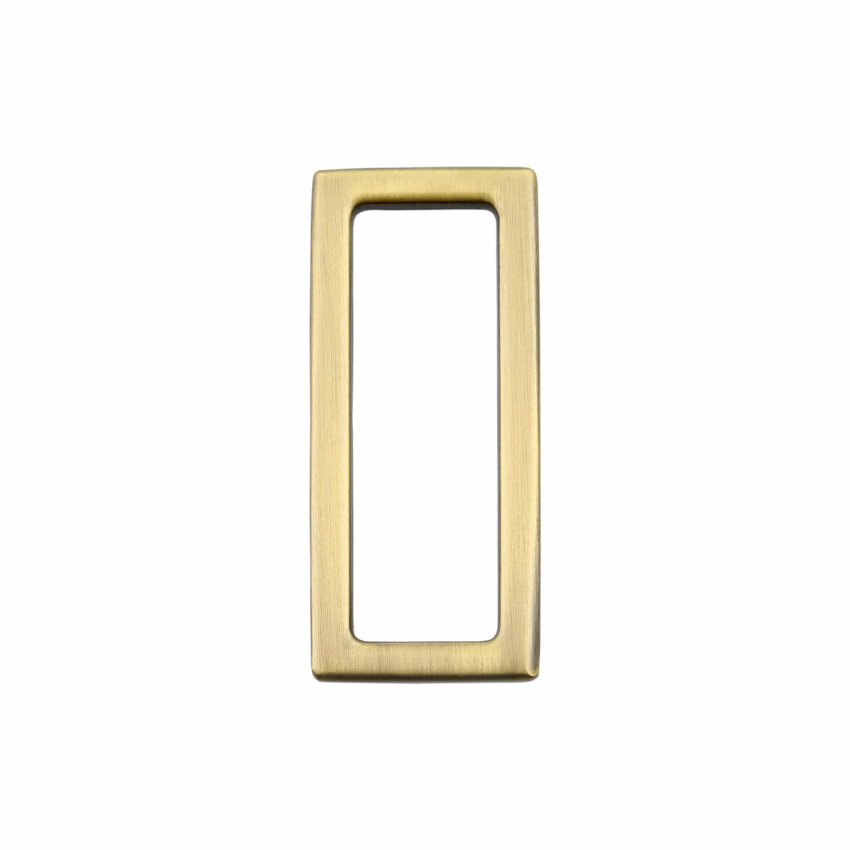 Ohio Travel Bag Rings & Slides 1 1/2" Antique Brass, Cast Rectangular Ring, Zinc Alloy, #P-3114-ANTB P-3114-ANTB
