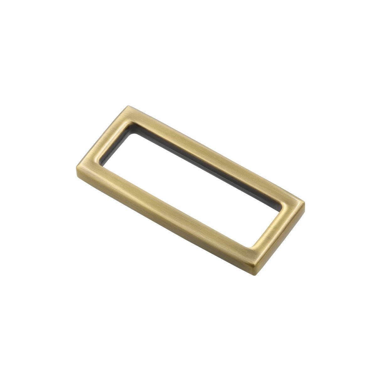 Ohio Travel Bag Rings & Slides 1 1/2" Antique Brass, Cast Rectangular Ring, Zinc Alloy, #P-3114-ANTB P-3114-ANTB