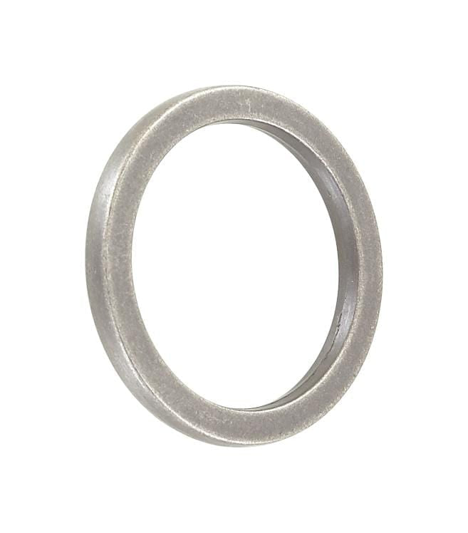 Ohio Travel Bag Rings & Slides 1 1/2" Antique Silver, Flat Round Ring, Zinc Alloy, #P-2551-ANTS P-2551-ANTS