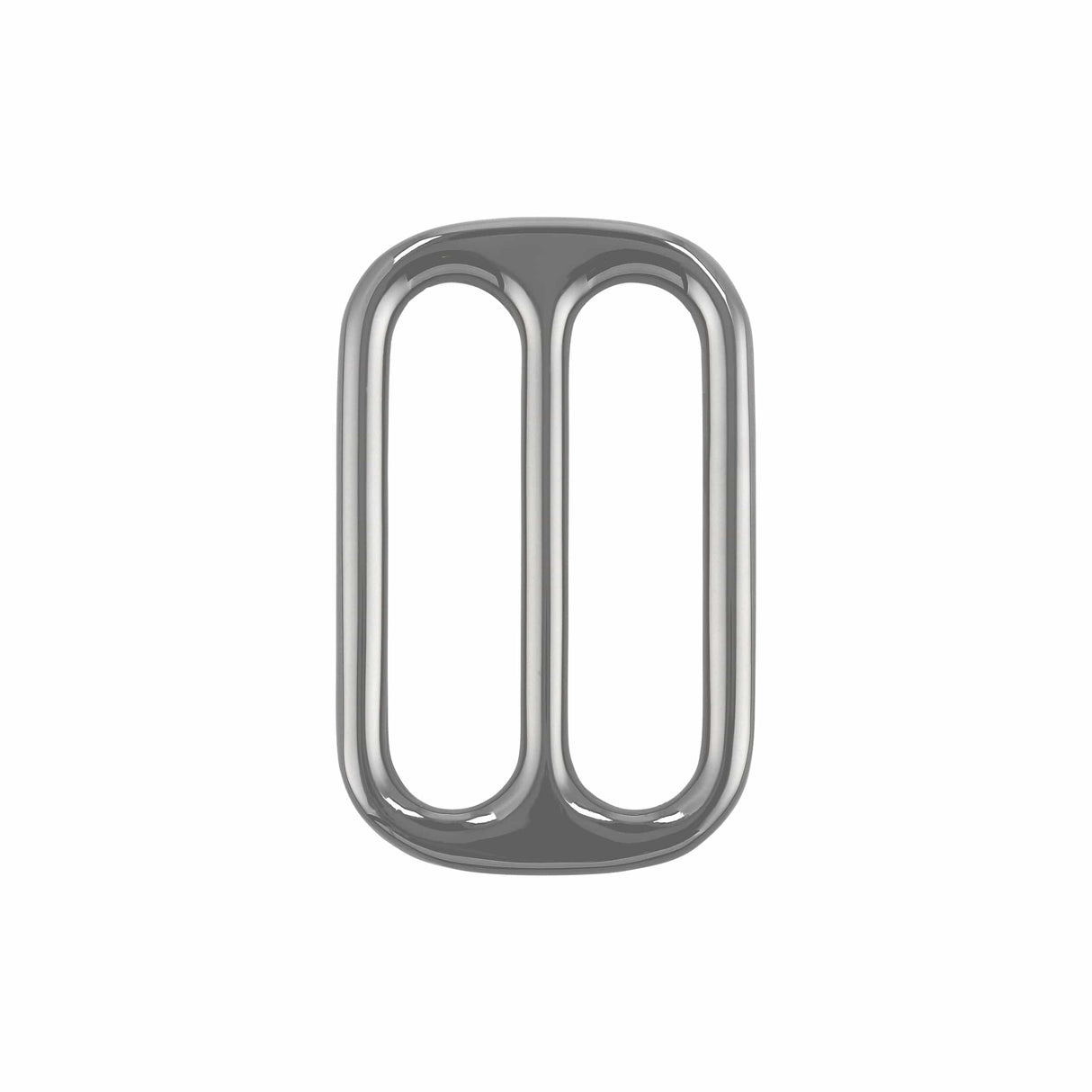 Ohio Travel Bag Rings & Slides 1 1/2" Gunmetal, Double Loop Slide, Zinc Alloy, #P-2810-GUNM P-2810-GUNM