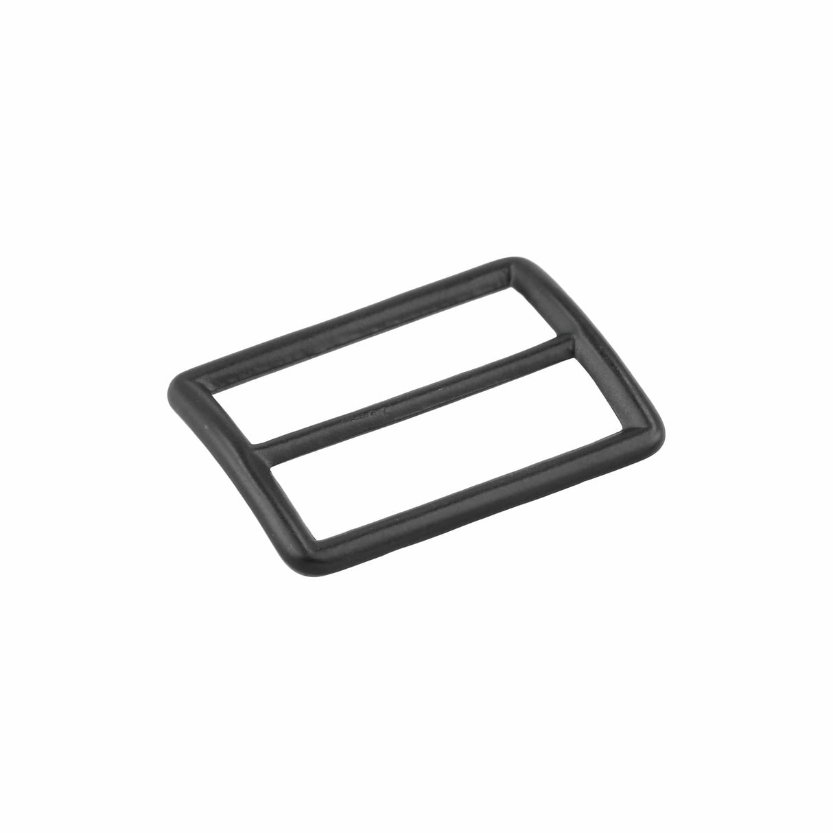 Ohio Travel Bag Rings & Slides 1 1/4" Black, Cast Concave Slide, Steel, #C-1354-BLK C-1354-BLK