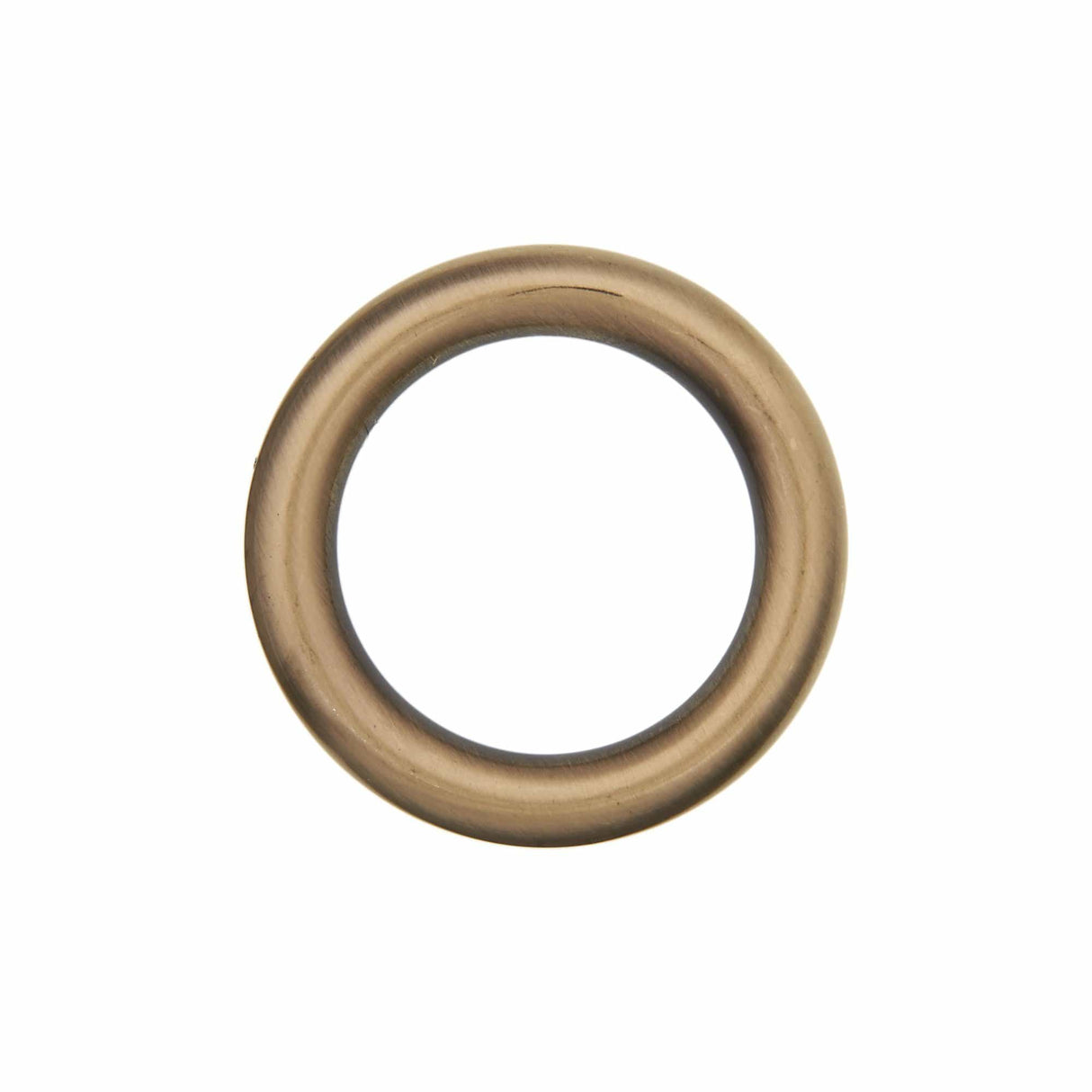 Ohio Travel Bag Rings & Slides 1" Antique Brass, Cast Heavy Round Ring, Zinc Alloy, #P-2549-ANTB P-2549-ANTB