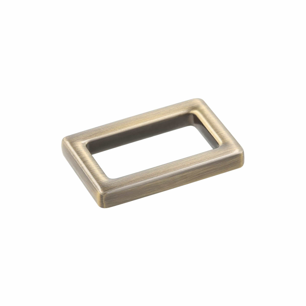 Ohio Travel Bag Rings & Slides 1" Antique Brass, Rectangular Ring, Zinc Alloy, #P-3113-ANTB P-3113-ANTB