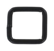 Ohio Travel Bag Rings & Slides 1" Black, Welded Ring, Steel, #P-2260-BLK P-2260-BLK