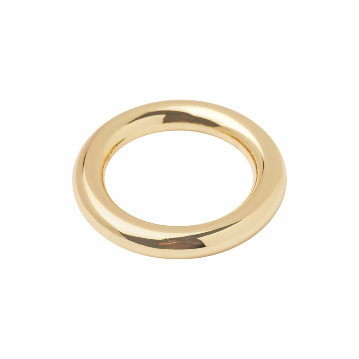 Ohio Travel Bag Rings & Slides 1" Gold, Cast Heavy Round Ring, Zinc Alloy, #P-2549-GOLD P-2549-GOLD