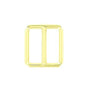 Ohio Travel Bag Rings & Slides 1" Gold, Cast Triglide, Zinc Alloy, #C-1900-GOLD C-1900-GOLD