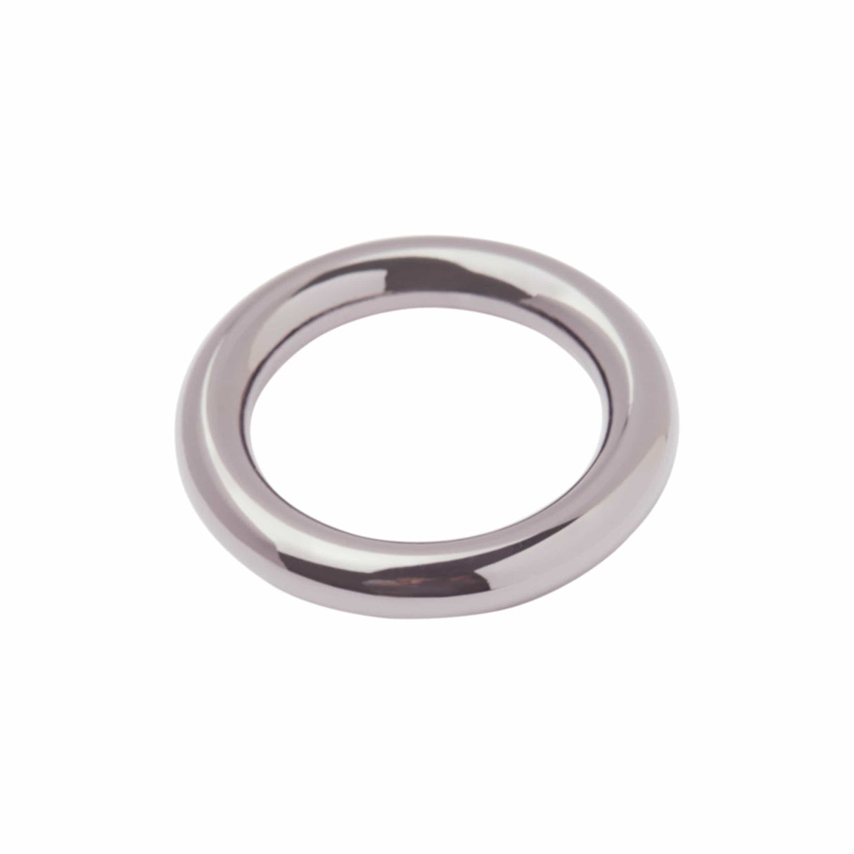 Ohio Travel Bag Rings & Slides 1" Gunmetal, Cast Heavy Round Ring, Zinc Alloy, #P-2549-GUNM P-2549-GUNM