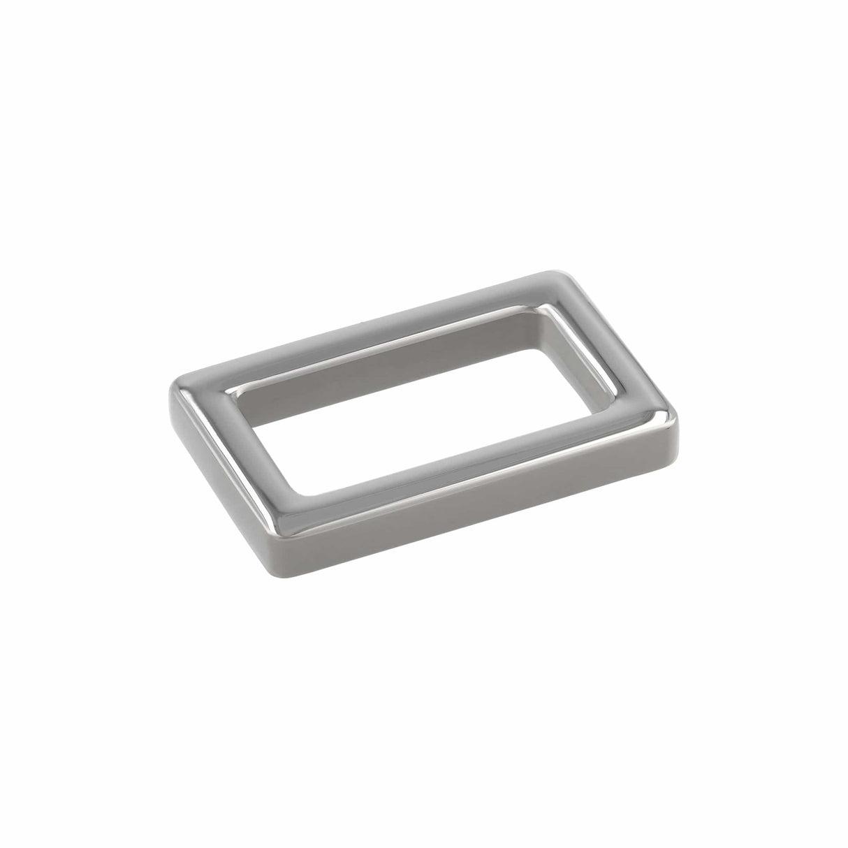 Ohio Travel Bag Rings & Slides 1" Gunmetal, Rectangular Ring, Zinc Alloy, #P-3113-GUNM P-3113-GUNM