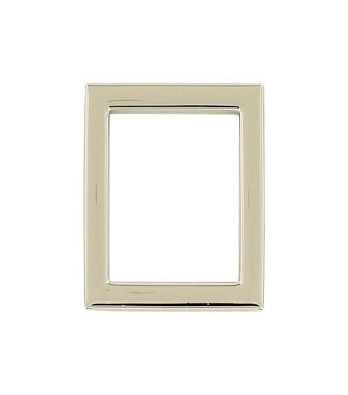 Ohio Travel Bag Rings & Slides 1" Nickel, Rectangular Ring, Zinc Alloy, #P-2655-NIC P-2655-NIC