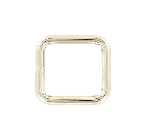 Ohio Travel Bag Rings & Slides 1" Nickel, Welded Ring, Steel, #P-2260-NP P-2260-NP