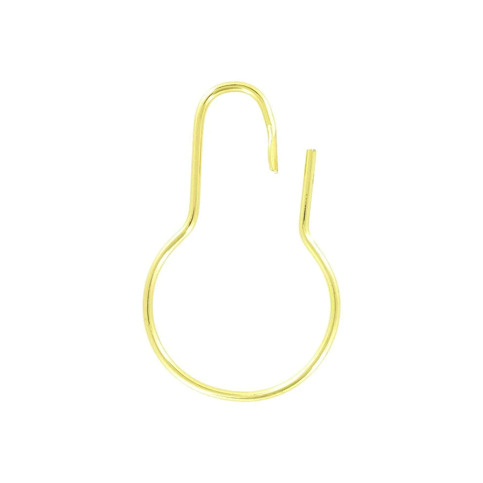 2 1/2"Brass Plated, Golf Towel Ring, Steel