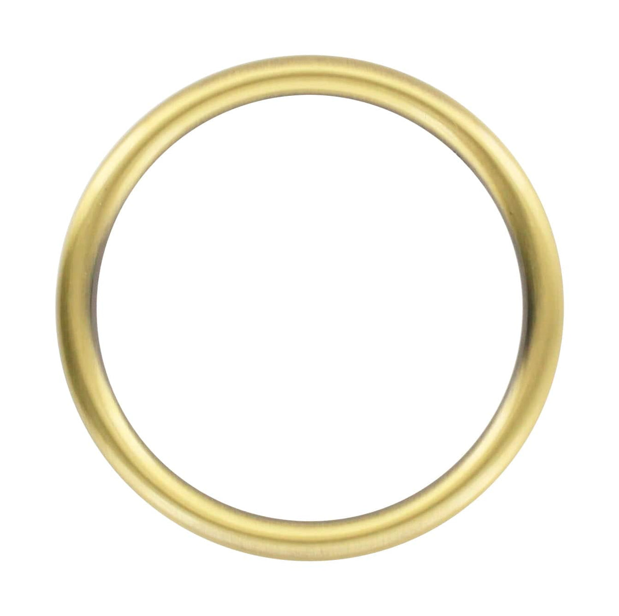 Ohio Travel Bag Rings & Slides 2" Antique Brass, Cast Round Ring, Zinc Alloy, #P-2762-ANTB P-2762-ANTB