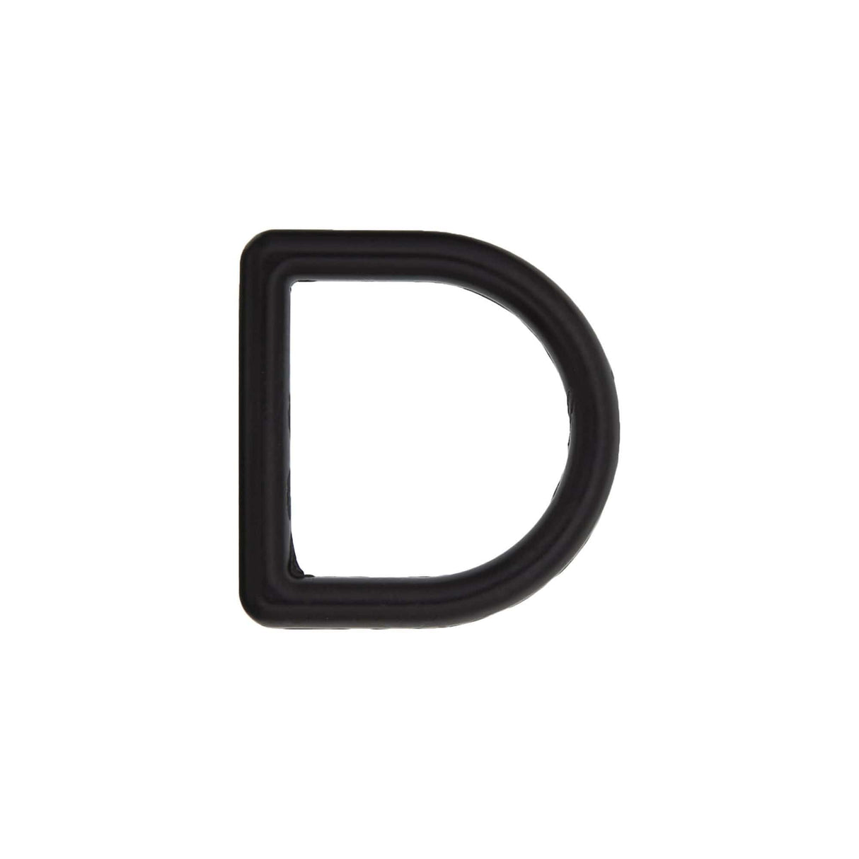 Ohio Travel Bag Rings & Slides 5/8" Black, Cast D-Ring, Zinc Alloy, #D-302-BLK D-302-BLK