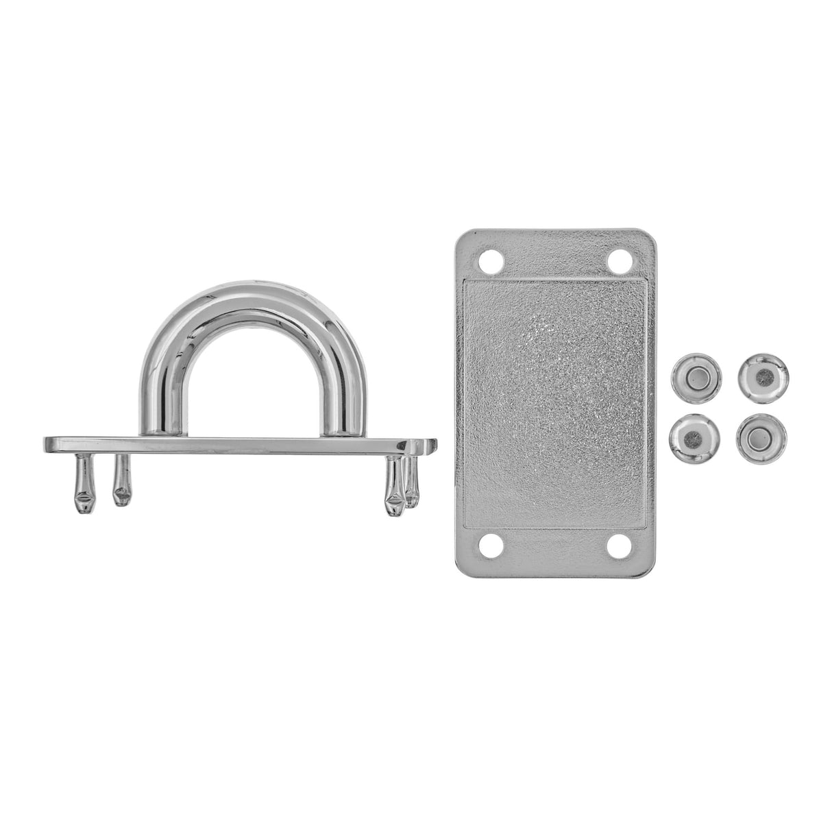 Ohio Travel Bag Strapping 1 1/2' Nickel, Handle Loop w/Plate, Zinc Alloy, #SM-116 SM-116